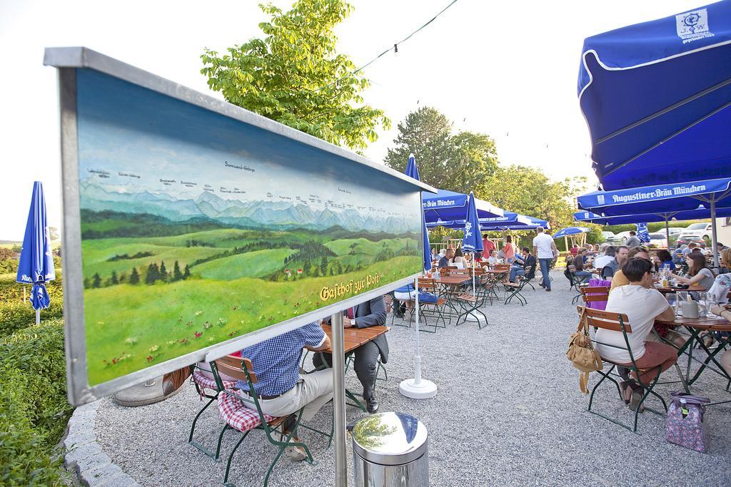 Die Post Landgasthof Aufkirchen Berg am Starnberger See Dış mekan fotoğraf